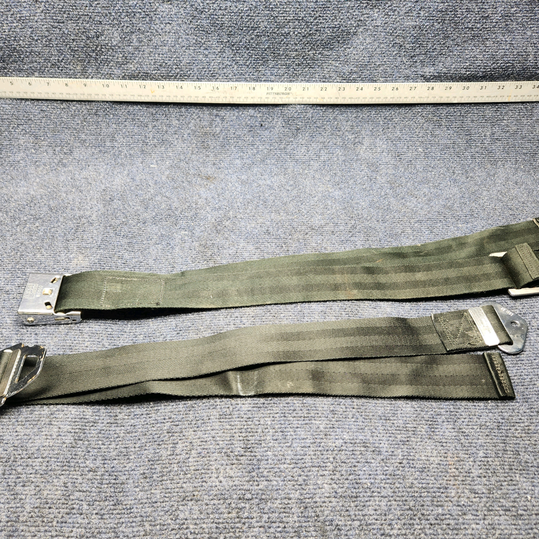 Used aircraft parts for sale, 502985-403 Beechcraft C23 SUNDOWNER SOUTHERN SAFETY SEAT BELT