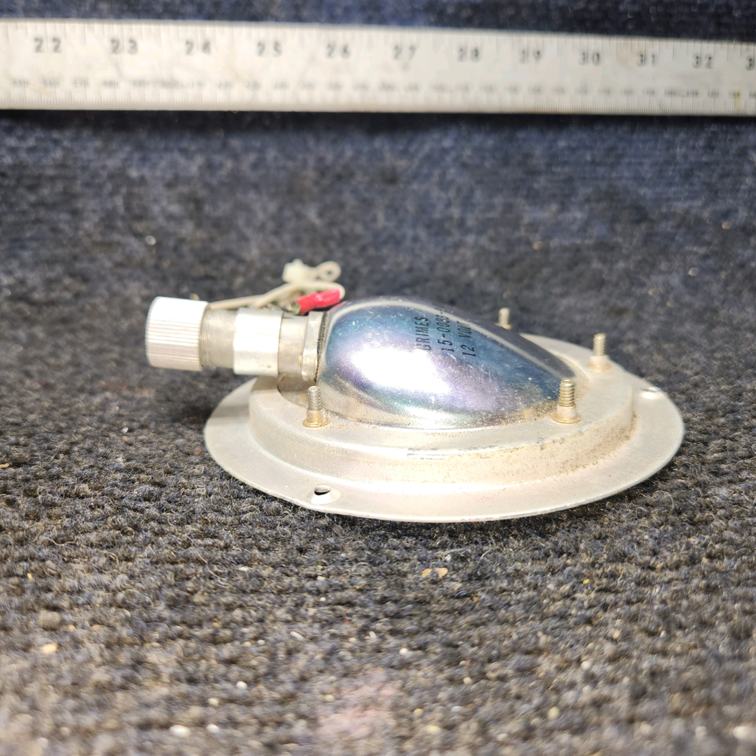 Used aircraft parts for sale, 15-0083-9 Grimes 472-908 Piper PA32RT-300 Panel Light Assembly (Volts 14)