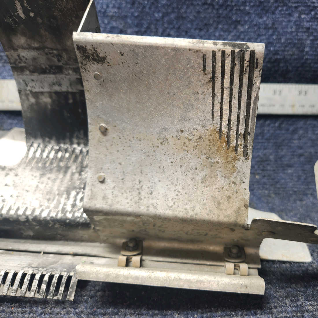 Used aircraft parts for sale, 99594-000 Piper PA28-140 MIC Front Baffle - RH