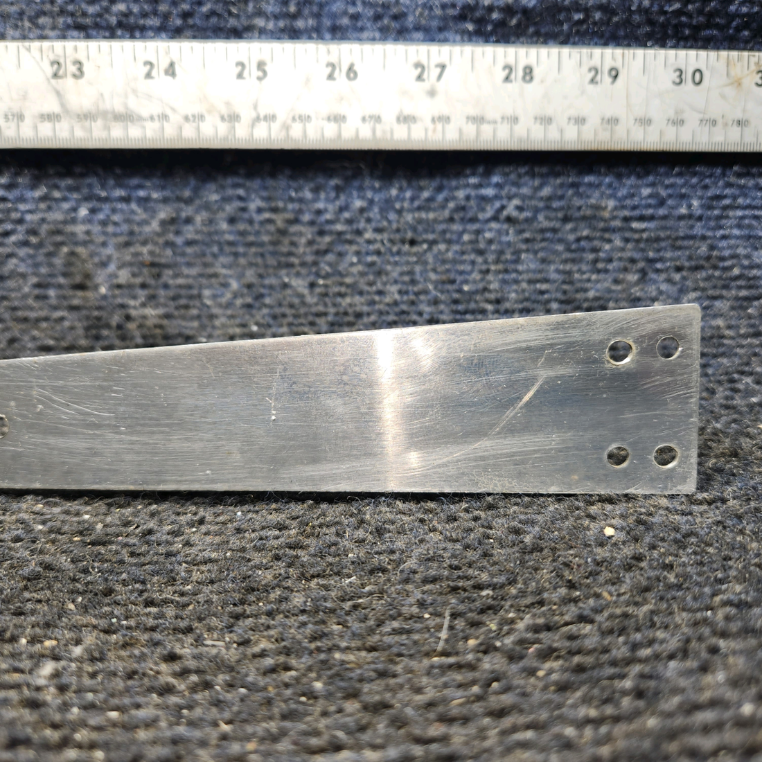 Used aircraft parts for sale, 0541174-1 cessna 150G Parking Brake Backing Plate Shield
