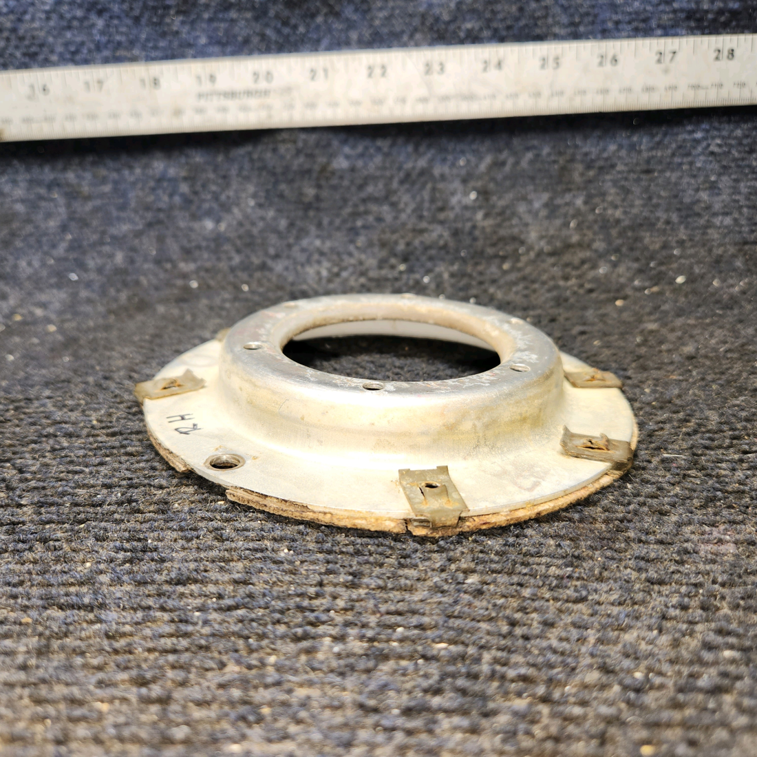Used aircraft parts for sale, 0523529-1 Cessna 172E Fuel Tank Adapter Assembly