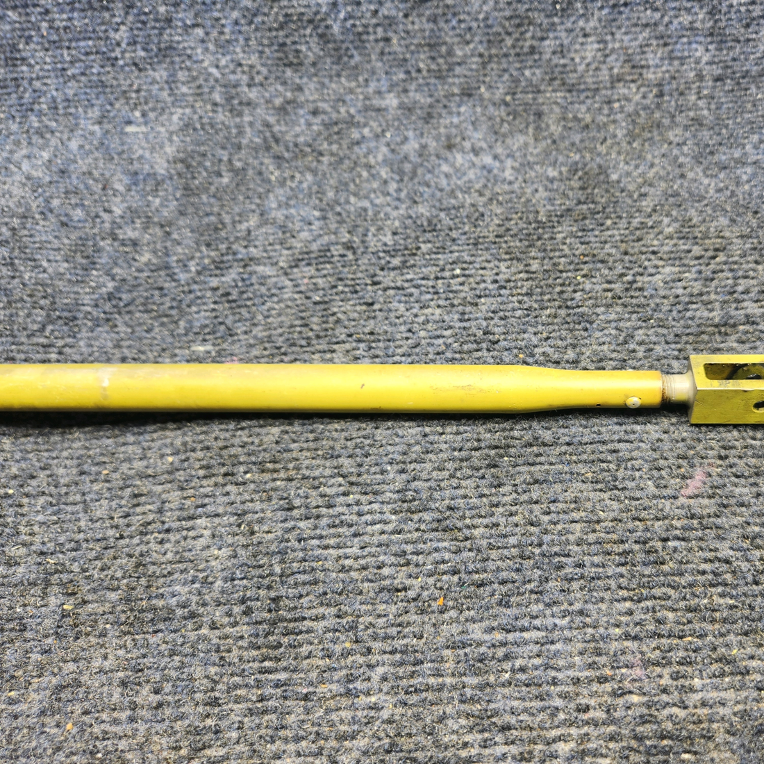 Used aircraft parts for sale, 002-410034-3 Beechcraft F33A RUDDER PEDAL PUSH ROD (SQUARED)