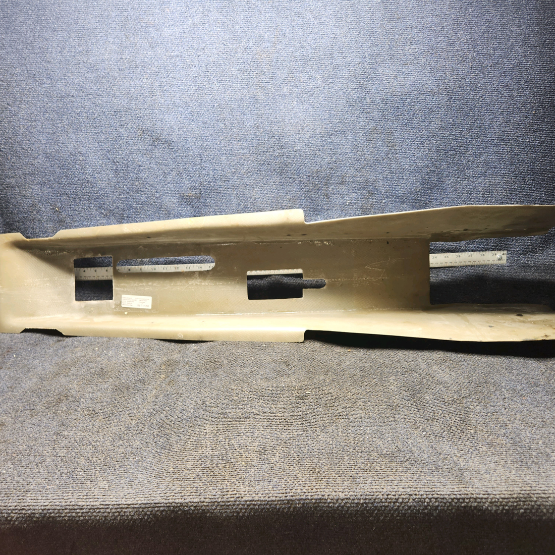 Used aircraft parts for sale, SA55-19 Selkirk Aviation Cessna 172E Flap Tunnel Cover