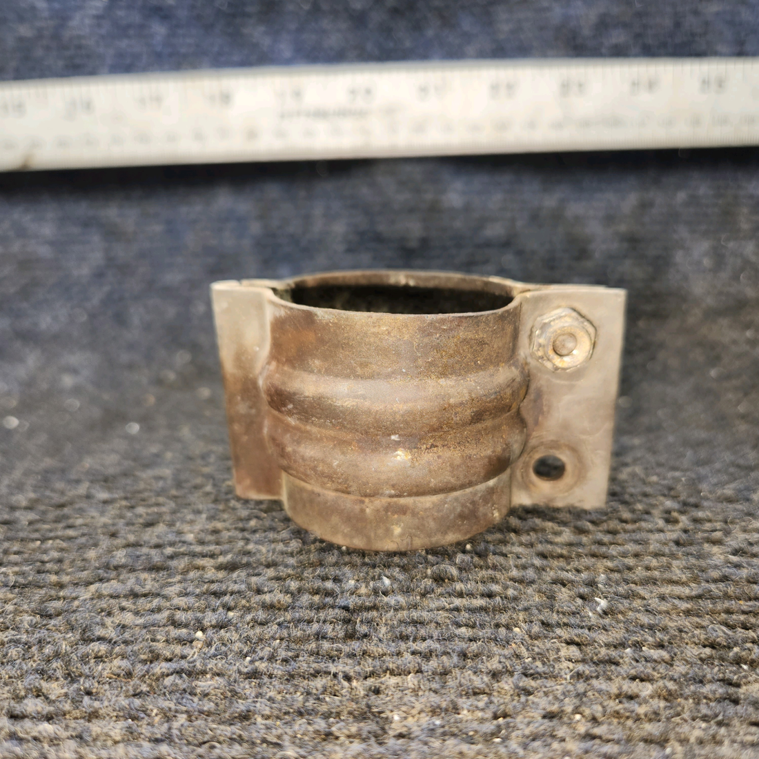 Used aircraft parts for sale, 0550176-50 Cessna 172E Exhaust Clamp Assy