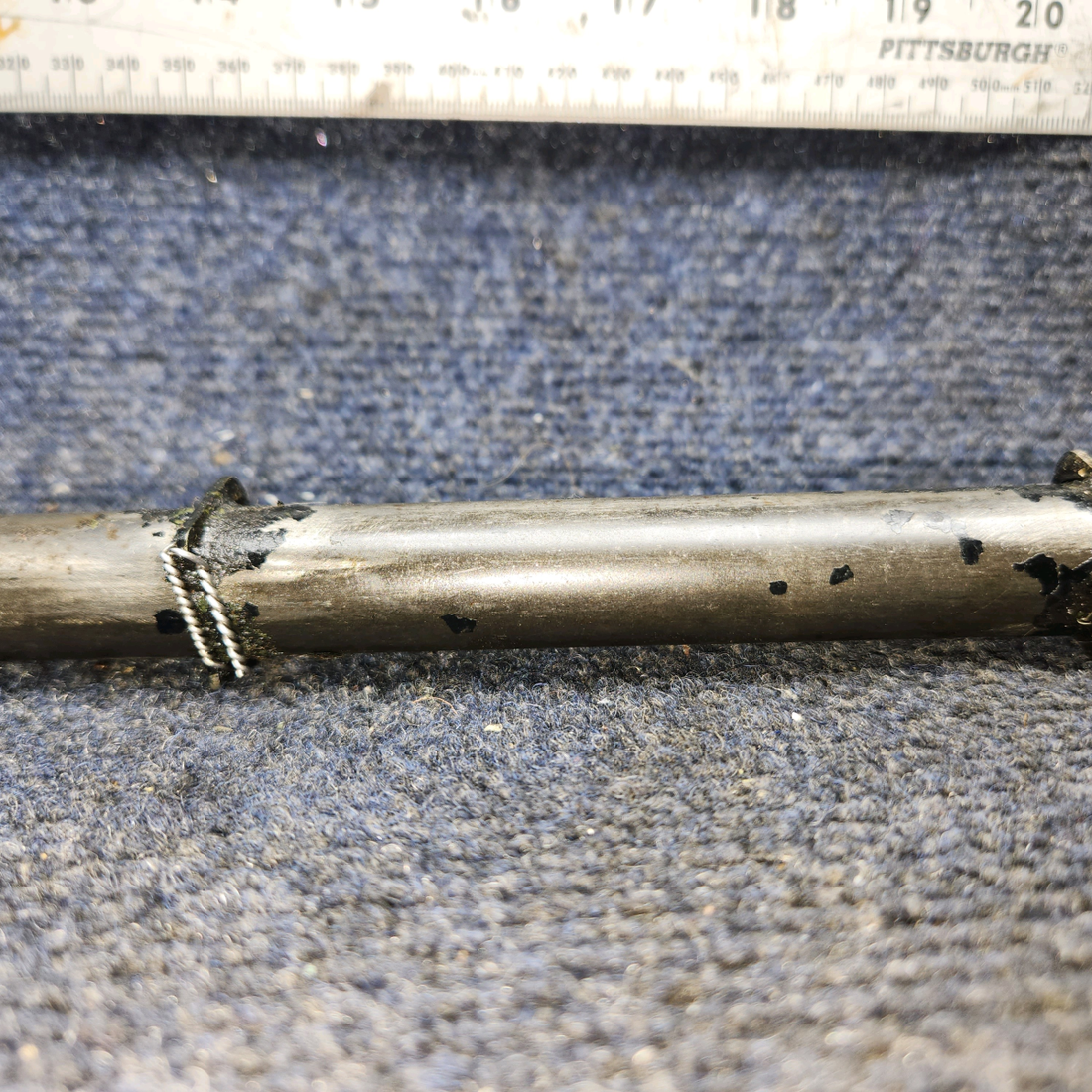 Used aircraft parts for sale, 65837-002 Piper PA28-161 Rudder Trim Adjustment Assembly