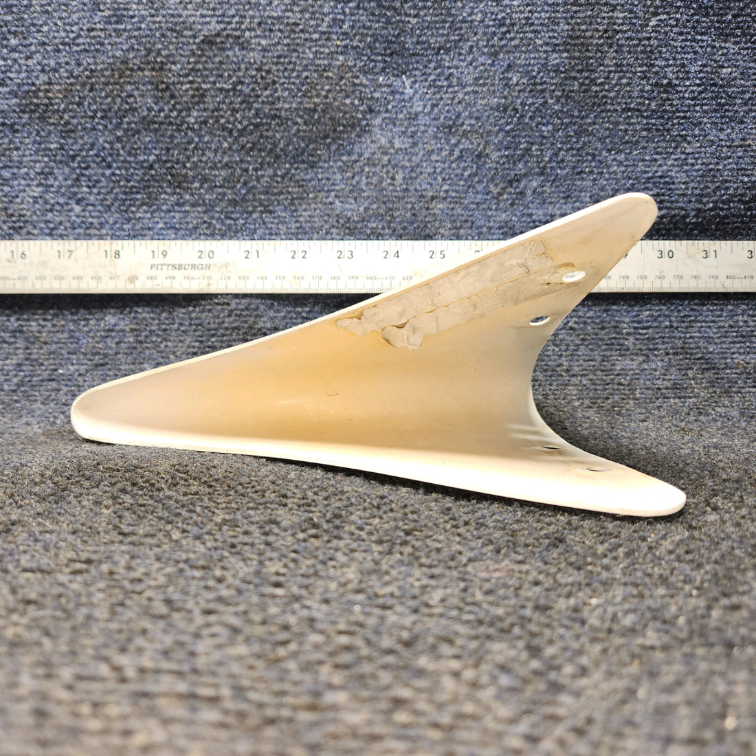 Used aircraft parts for sale, 63517-000 PIPER PA28-140 Vertical Stabilizer Fin Fairing