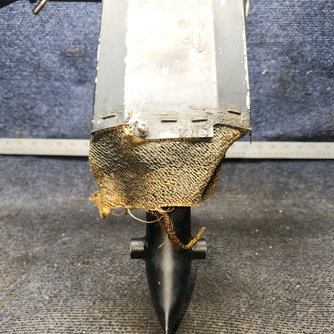 Used aircraft parts for sale, 0560006-1 Cessna 172E Yoke Assembly Minus Sprockets