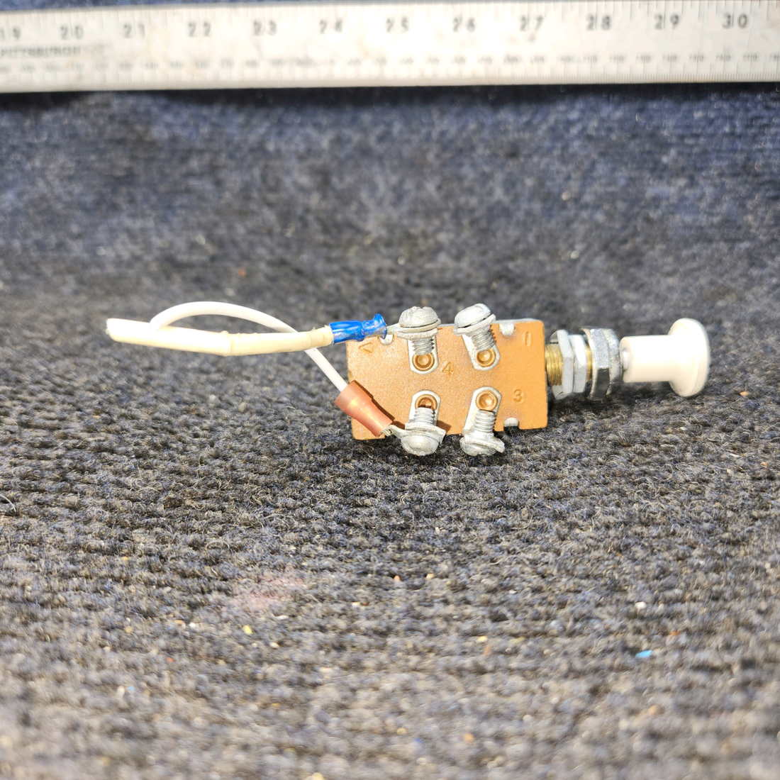 Used aircraft parts for sale, 0713026-5 Cole Hersee 50003 Cessna 172 Master Switch
