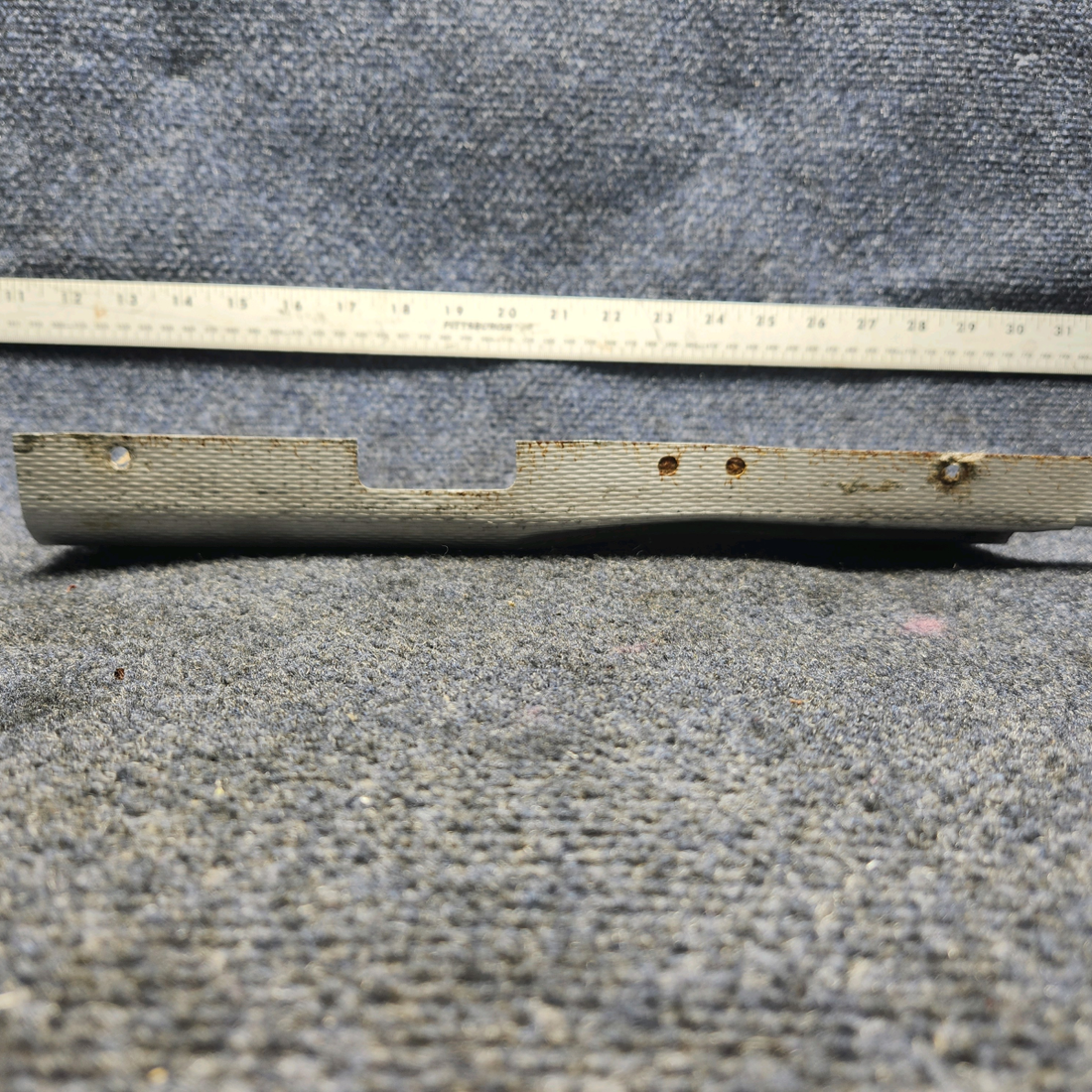 Used aircraft parts for sale, 76129-006 PIPER PA28-161 Warrior III CABIN HEAT DUCT REAR ASSEMBLY LH