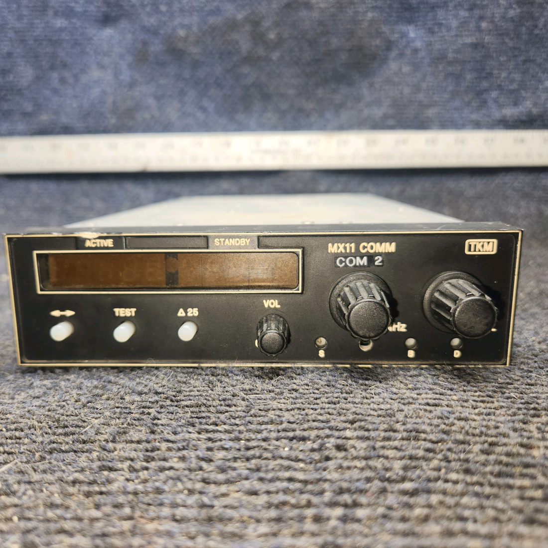 Used aircraft parts for sale, TKM MX11 COMM TKM MX11 cessna 172k Aircraft Communication Transceiver