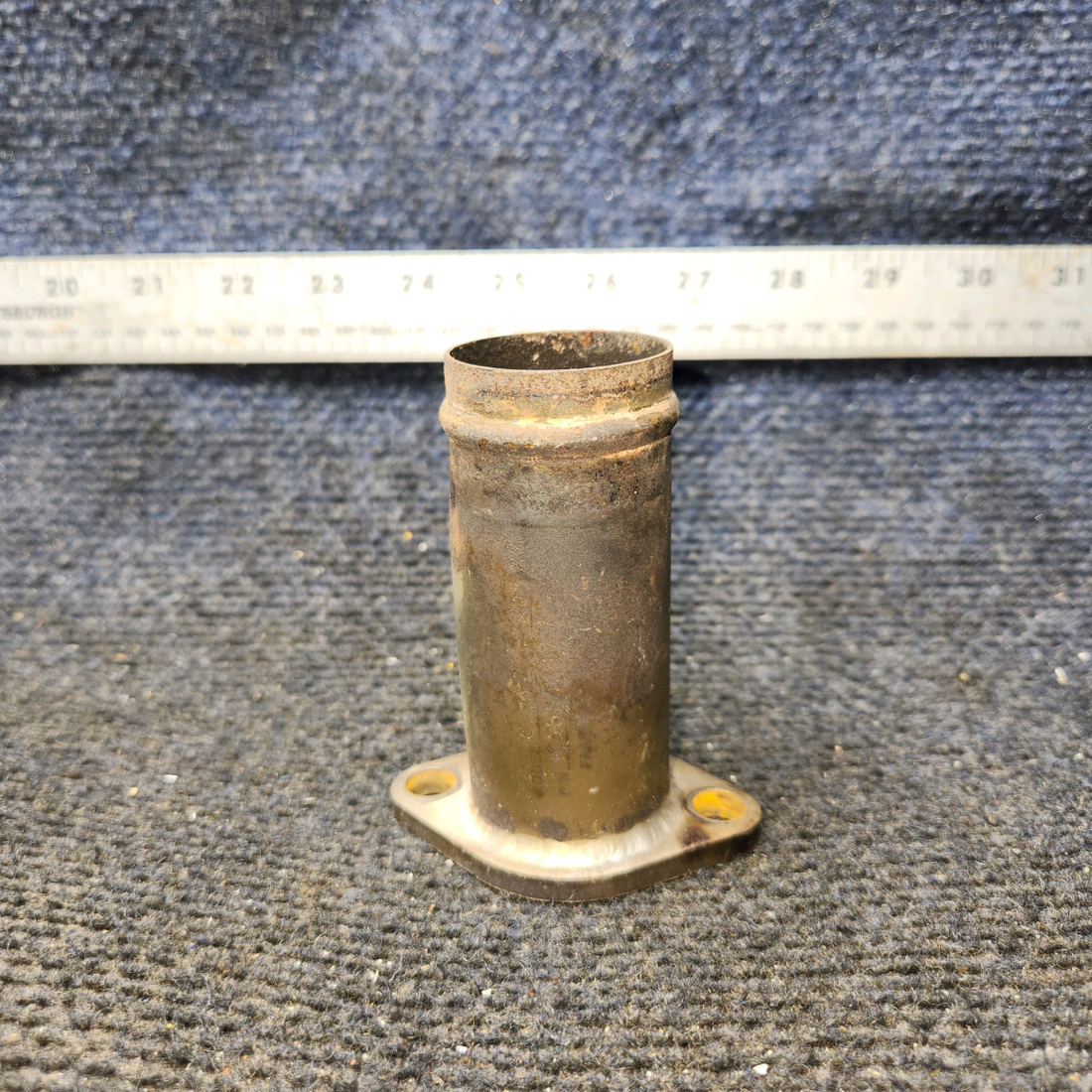 Used aircraft parts for sale, 0550176-14 Continental O-300 Cessna C175 Exhaust Riser