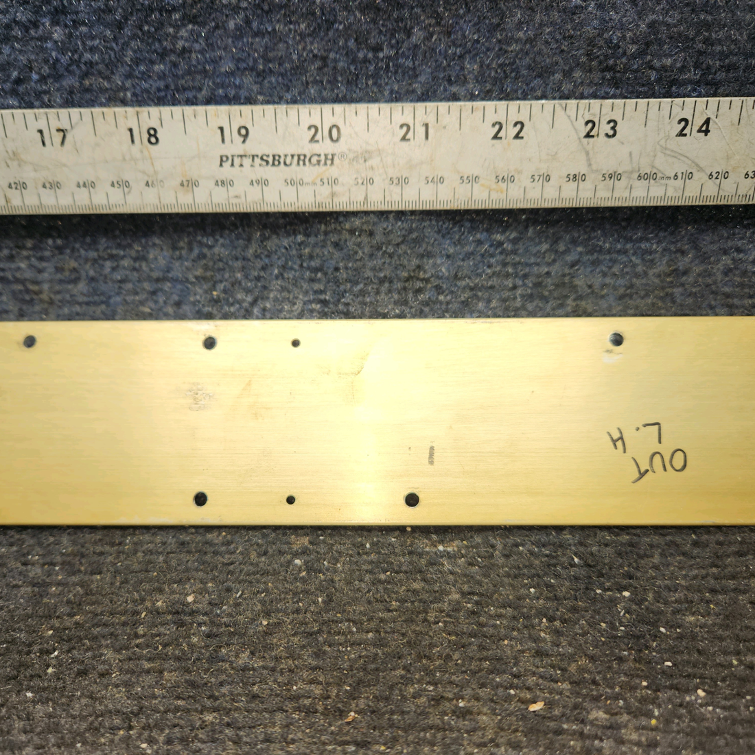 Used aircraft parts for sale, 0511240-2 McFarlane Aviation Cessna 172E Outboard Seat Rail LH