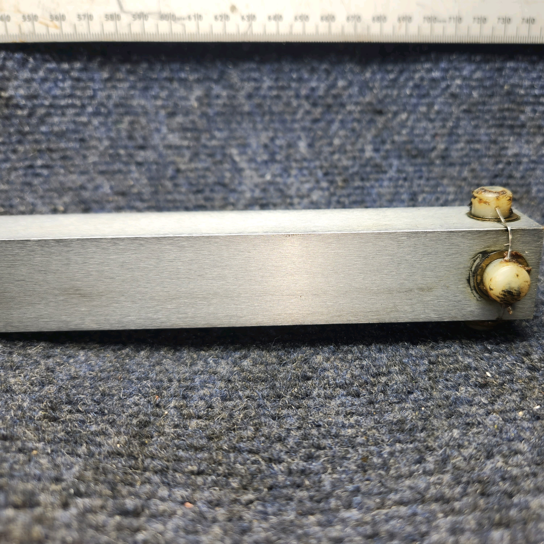 Used aircraft parts for sale, 20975-000 PIPER PA-24-250 Control Wheel Shaft Tube RH or LH