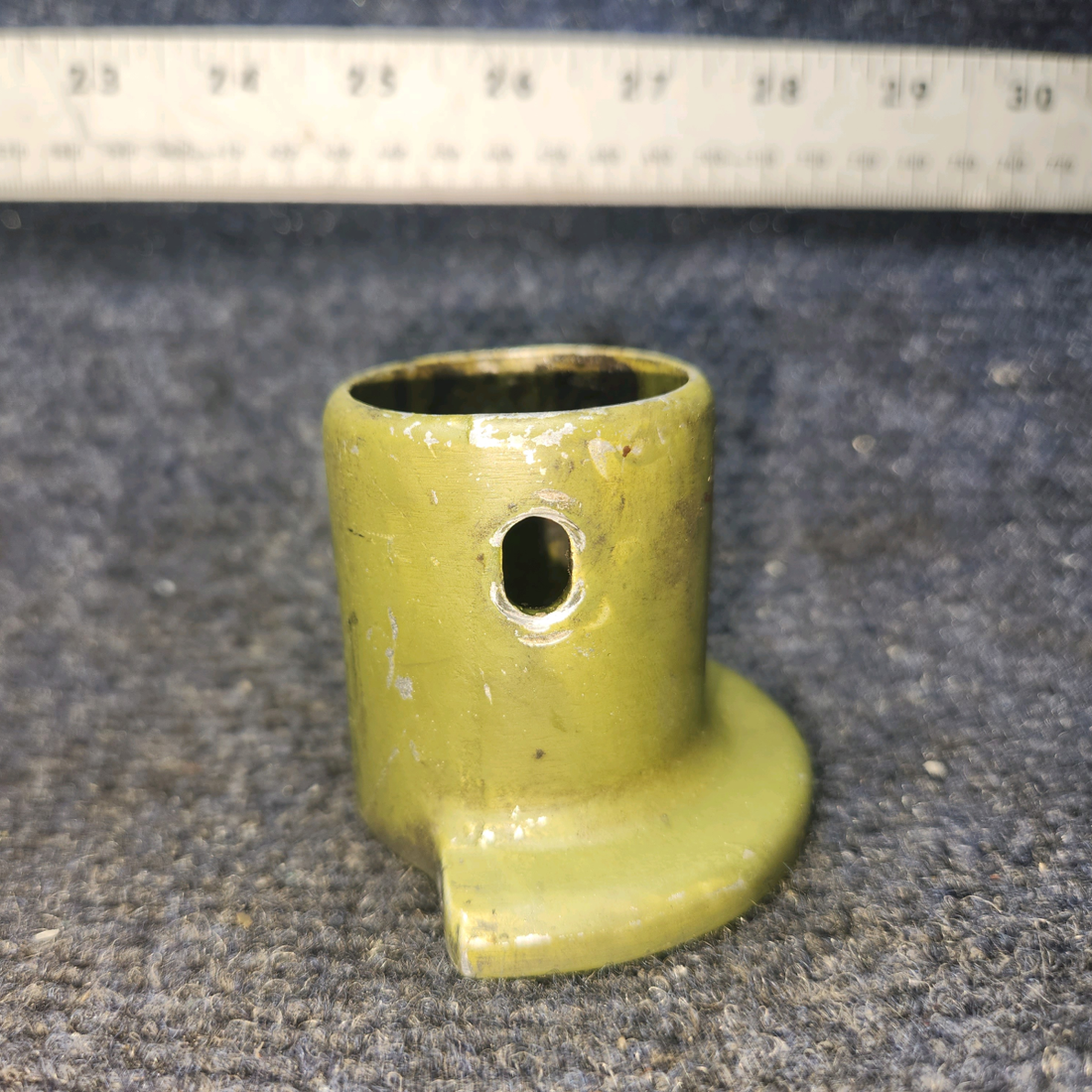 Used aircraft parts for sale, 62856-000 Piper PA28-140 Flap Torque Tube Fitting Assy LH