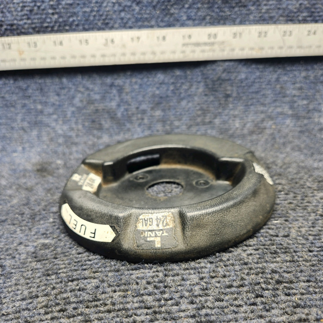 Used aircraft parts for sale, 99635-009 PIPER PA28-161 Warrior III GENUINE PIPER FUEL SELECTOR TRIM COVER