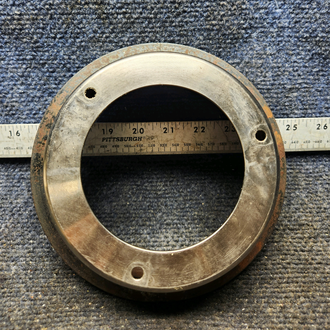 Used aircraft parts for sale, 164-1 Beechcraft 35-33 Brake Rotor Stainless (0.2480")
