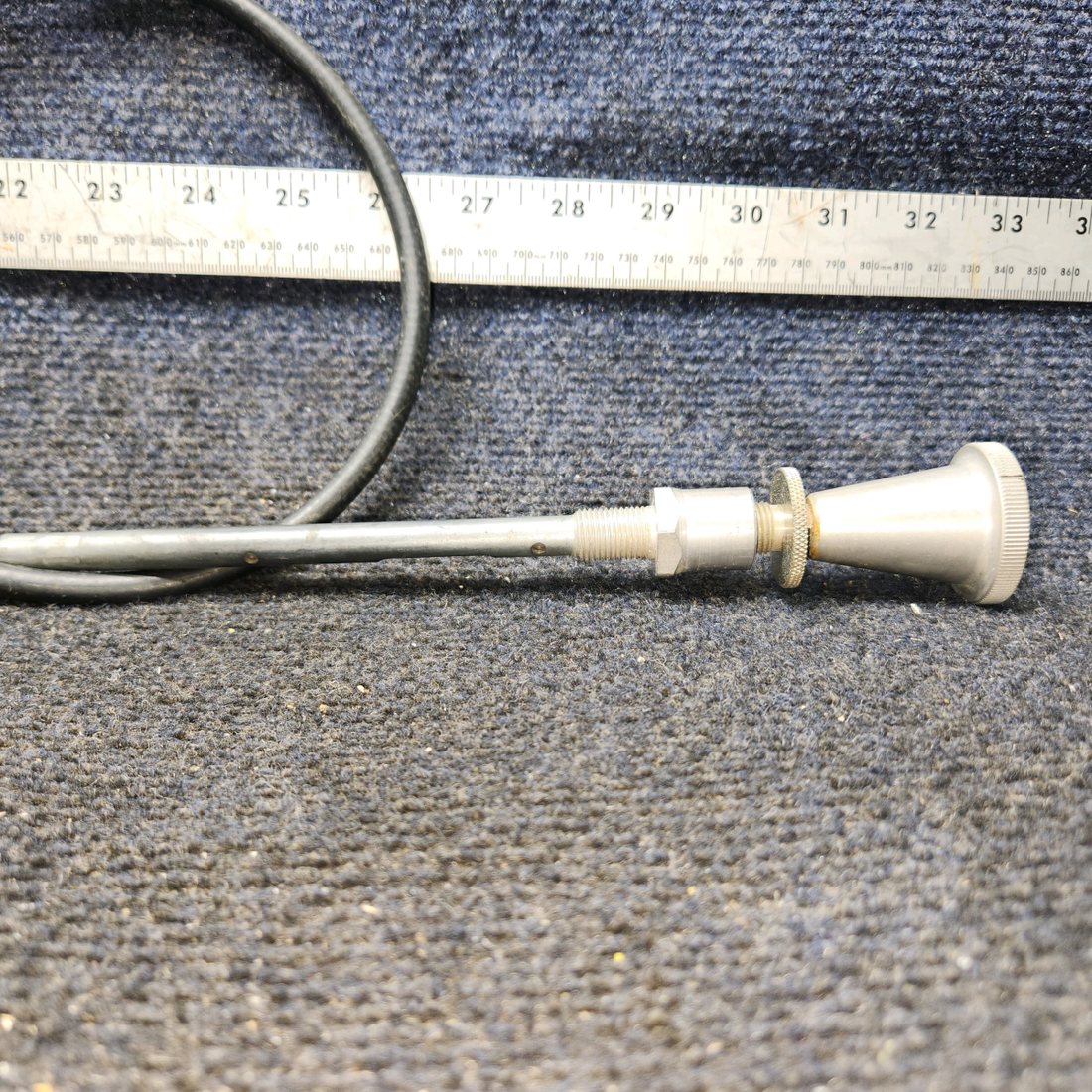 Used aircraft parts for sale, 253-001-1 Mooney M20C Throttle Control Cable (41 1/2")
