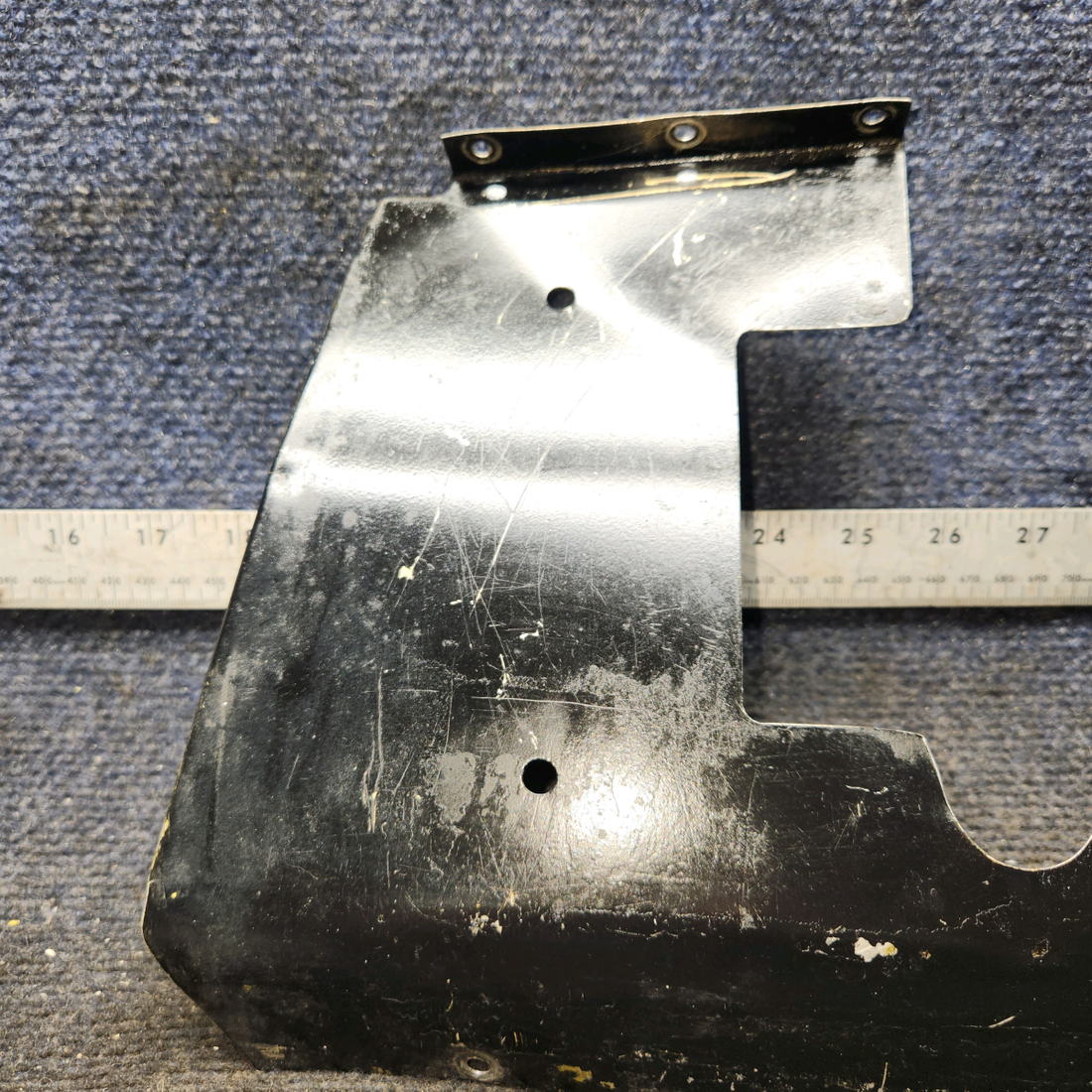 Used aircraft parts for sale, 0513057-1 Cessna 172E Rudder Bar Shield LH