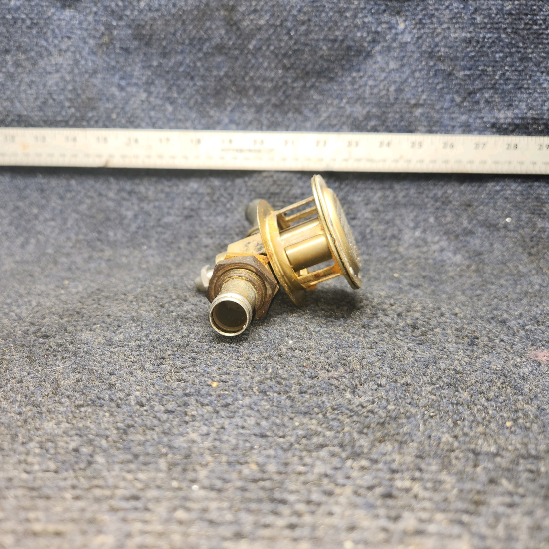 Used aircraft parts for sale, 133A3 Airborne Beechcraft A24R Vacuum Regulator Valve Assembly