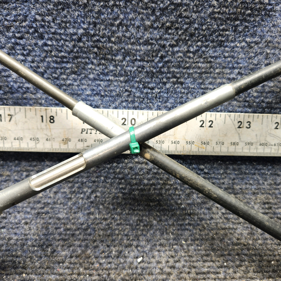 Used aircraft parts for sale, 253-001-1 Mooney M20C Throttle Control Cable (41 1/2")