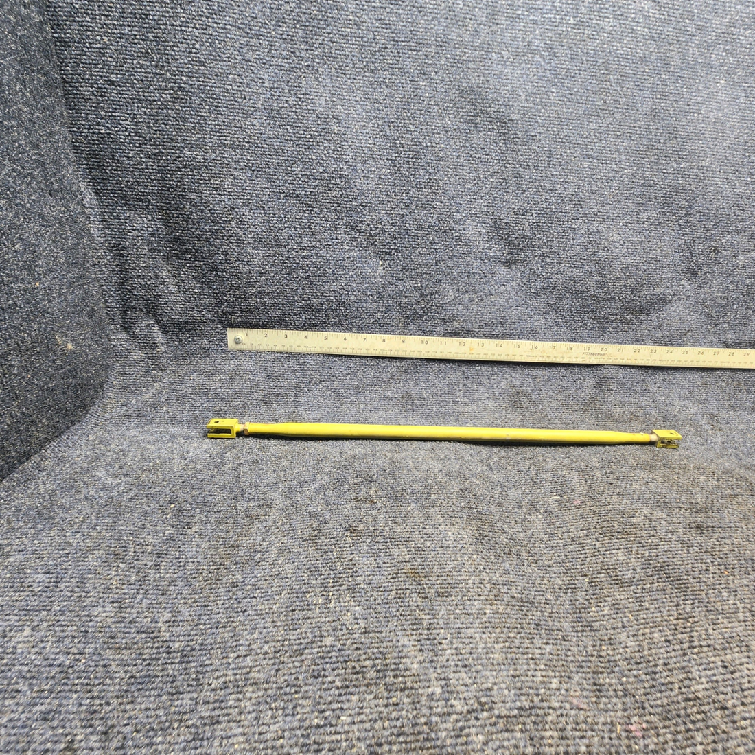 Used aircraft parts for sale, 002-410034-3 Beechcraft F33A RUDDER PEDAL PUSH ROD (SQUARED)