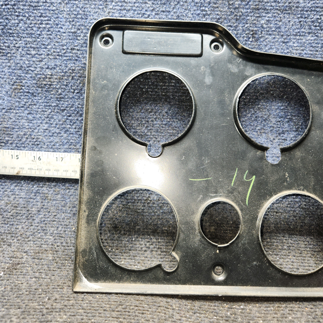 Used aircraft parts for sale, 0413034-19 cessna 150G Shock Panel Cover