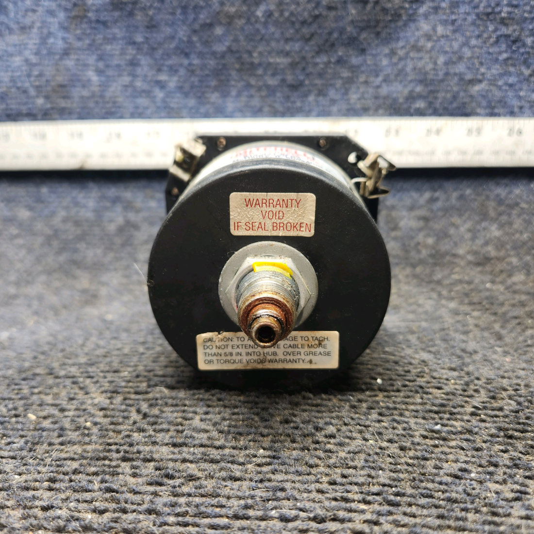 Used aircraft parts for sale, D1-112-5024 Mitchell piper PA-28-181 Mechanical Recording Tachometer (Hours: 4821.4)