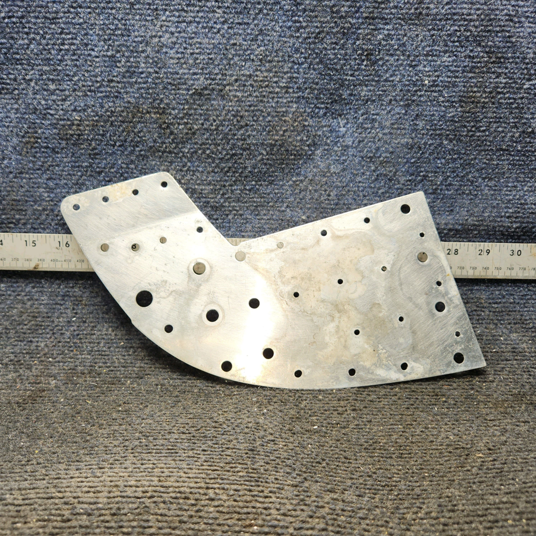 Used aircraft parts for sale, 0713495-13 Cessna 172E Bulkhead Plate reinforcement LH