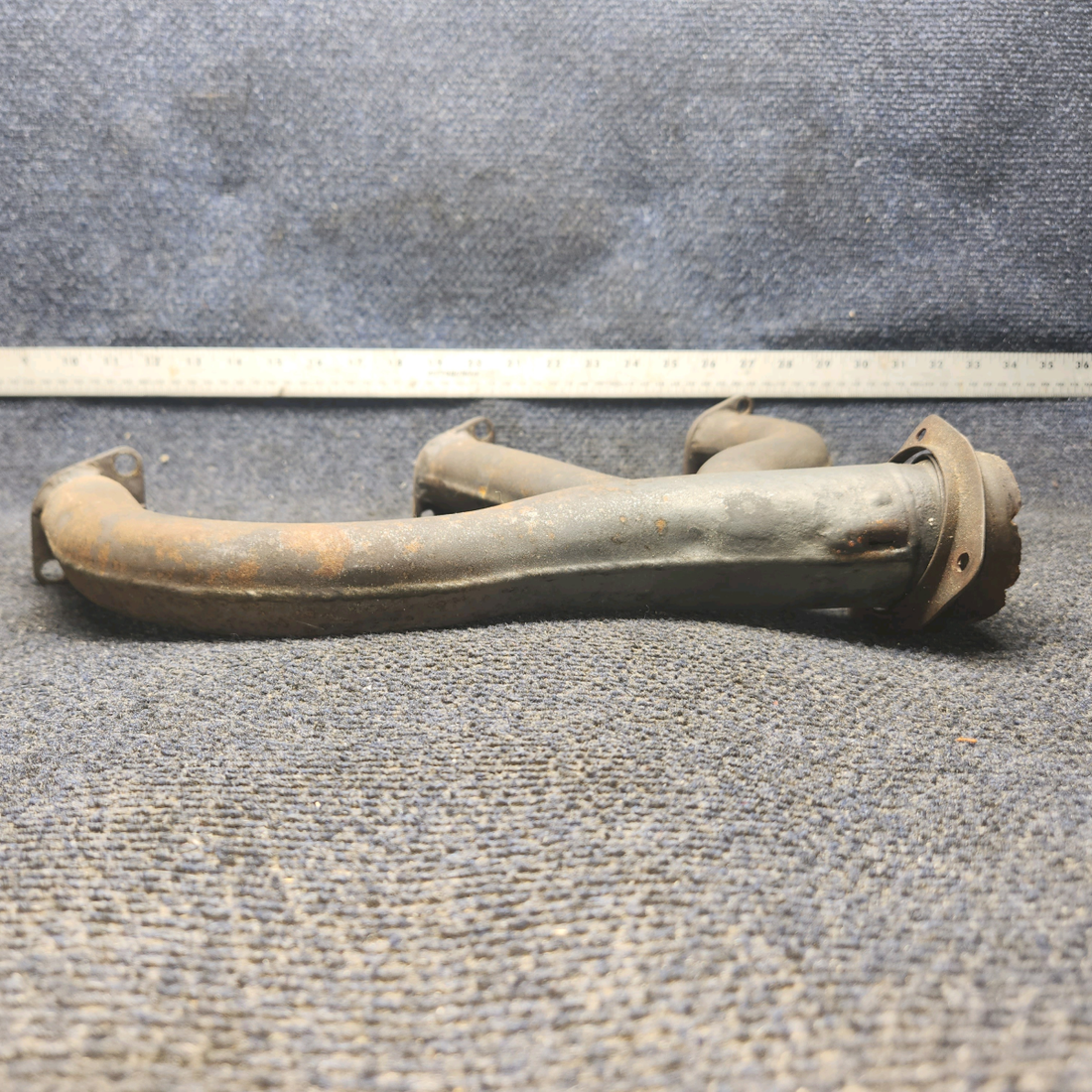 Used aircraft parts for sale, 35-950116 Beechcraft F35 Exhaust Stack Assembly - RH - Edge wear