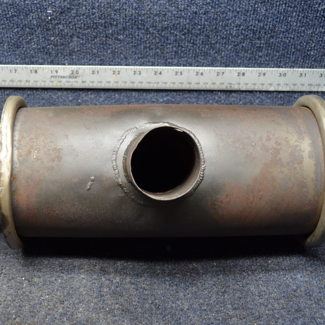Used aircraft parts for sale, 0550176-43 Continental  [part_model] Cessna C175 MUFFLER WELD ASSY LH