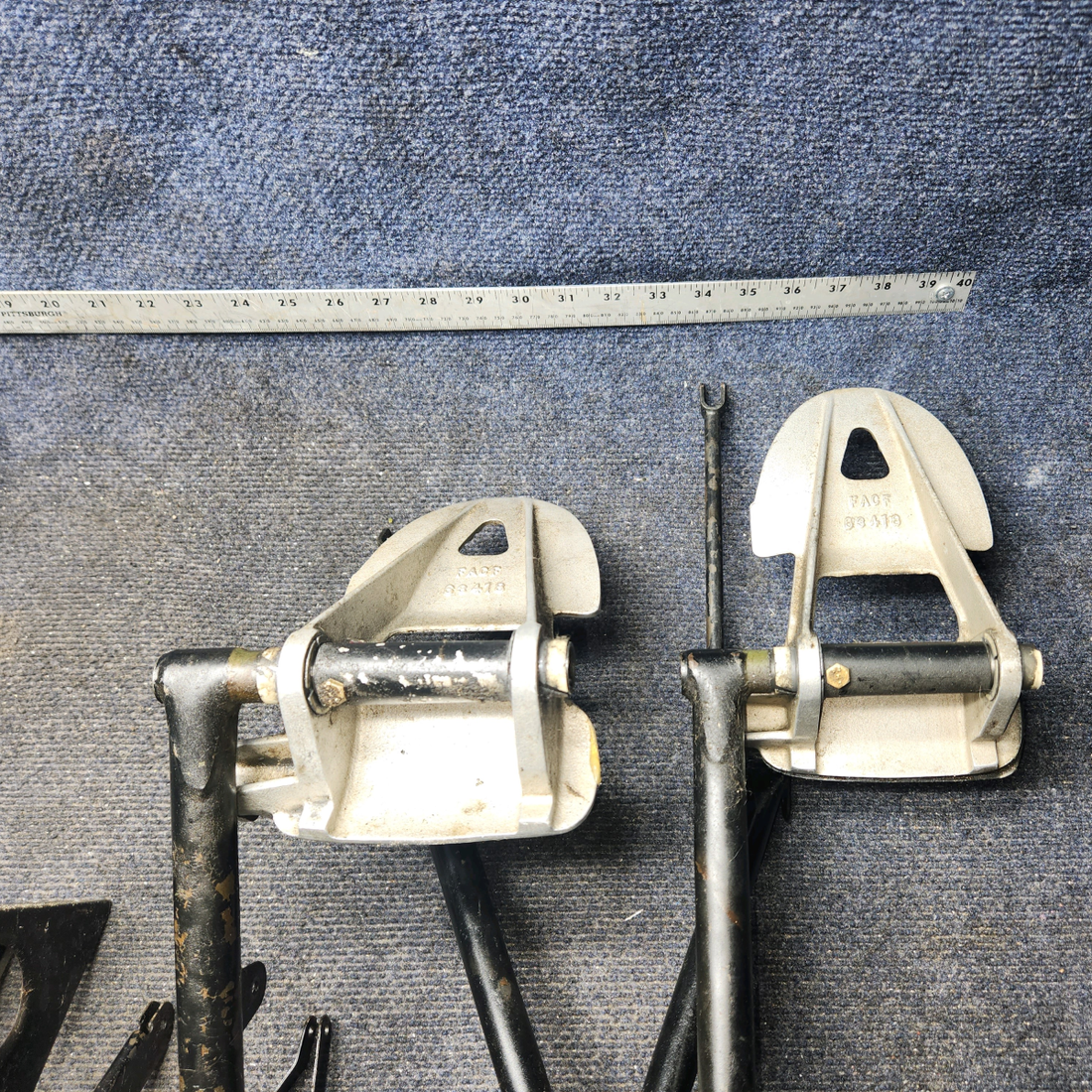 Used aircraft parts for sale, 63459-019 Piper PA28-161 Toe Brake Pedal Assy