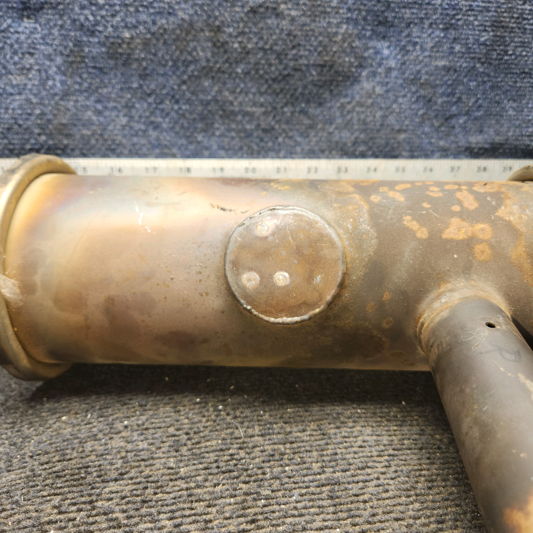 Used aircraft parts for sale, 0450400-3 cessna 150G Muffler Assembly - LH