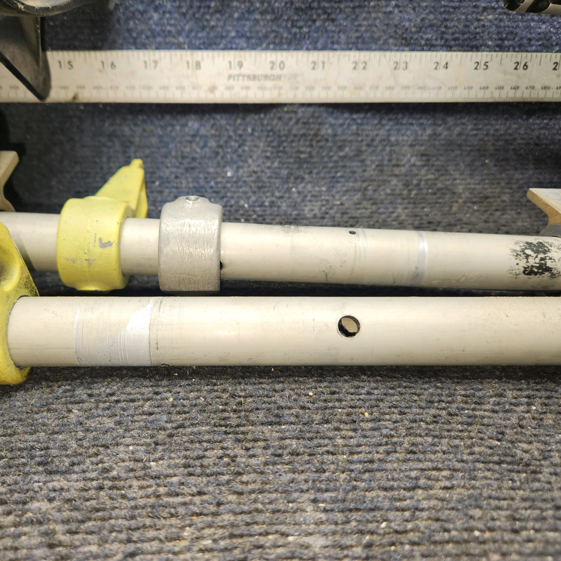 Used aircraft parts for sale, 169-524013-1 Beechcraft C23 SUNDOWNER Rudder Pedal Installation Assy