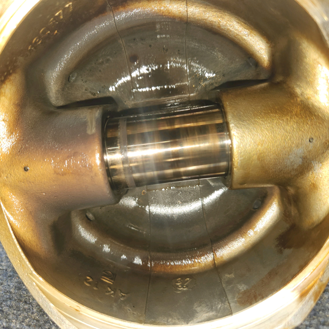 Used aircraft parts for sale, LW-12416 Lycoming O-320-D2A Piper PA28-140 Cylinder Wide Deck Chrome with High-Compression Piston