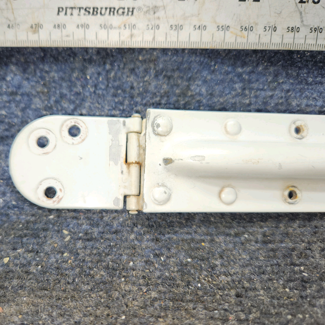 Used aircraft parts for sale, 0511237-1, 0511238-1 Cessna 172 Upper Cabin Door Forward & Aft Hinge LH