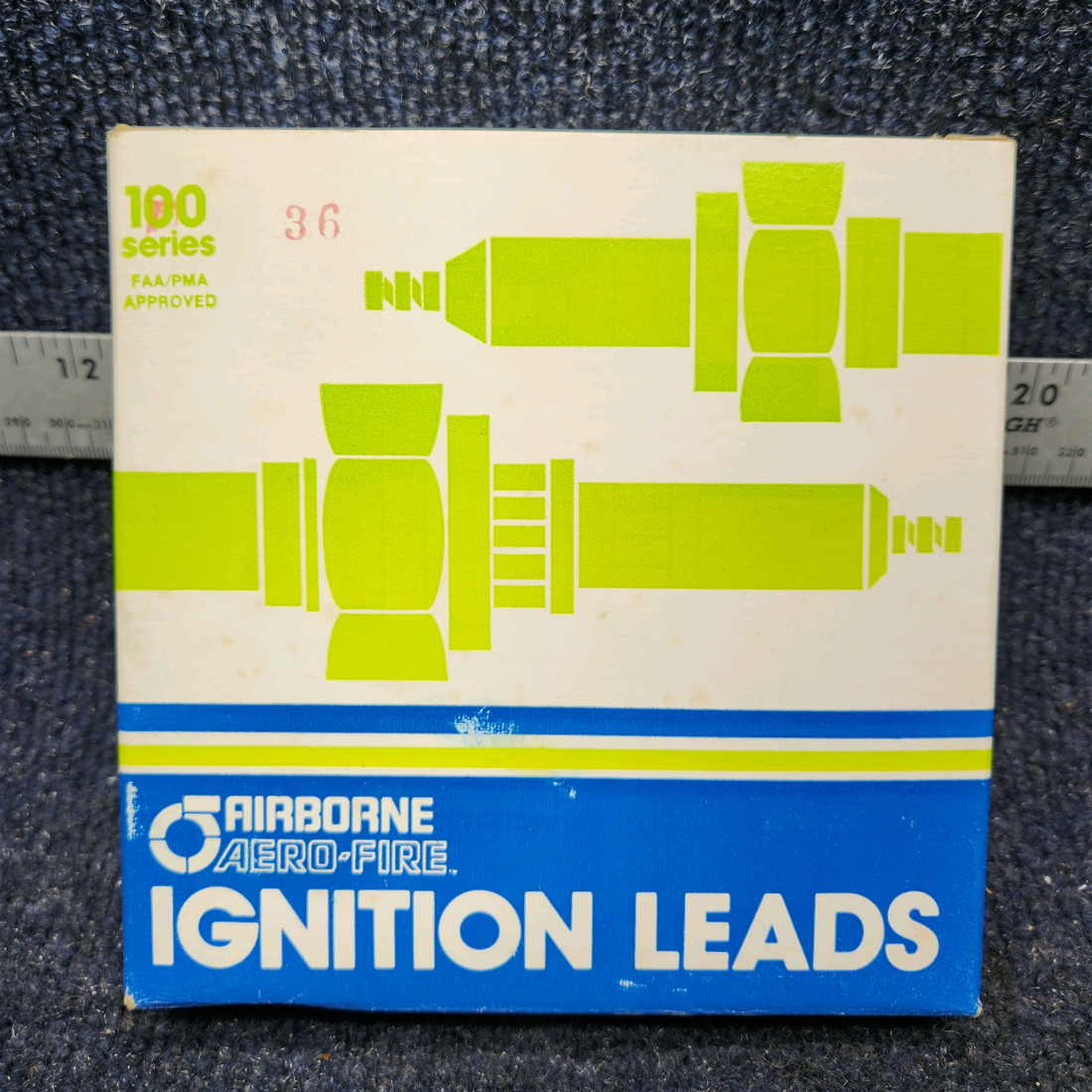 Used aircraft parts for sale, 100-36 BEECHCRAFT F35 PARKER AIRBORNE IGNITION LEADS 100 SERIES