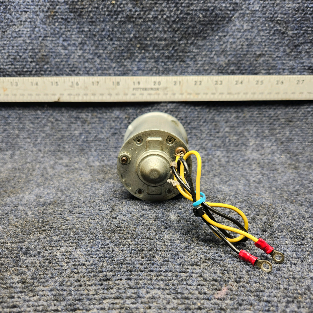 Used aircraft parts for sale, 750105-001 MOONEY M20J FLAP ACTUATOR MOTOR (VOLTS: 12-14)