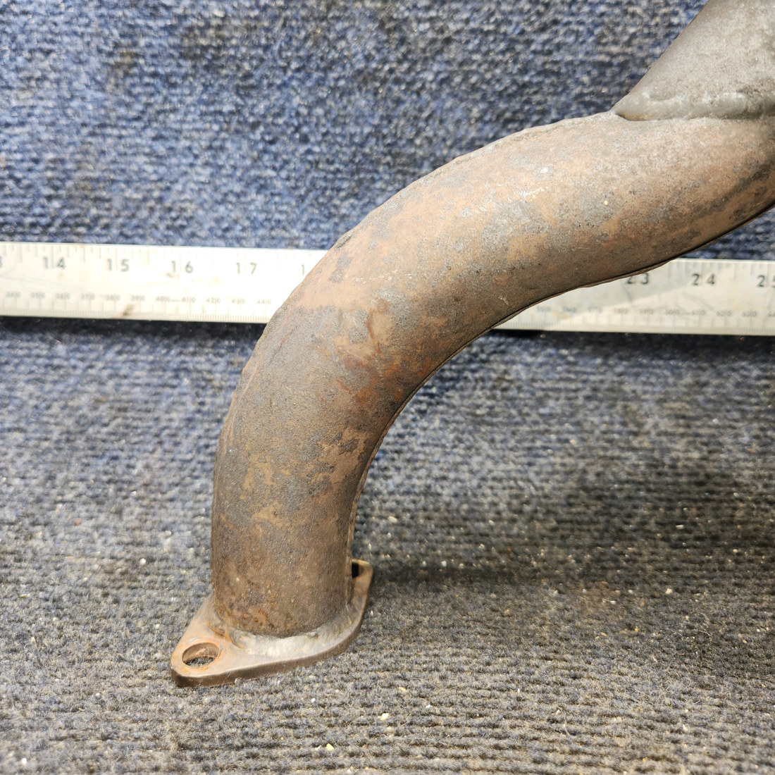 Used aircraft parts for sale, 35-950116 Beechcraft 35-33 Exhaust Stack with EGT Holes – RH