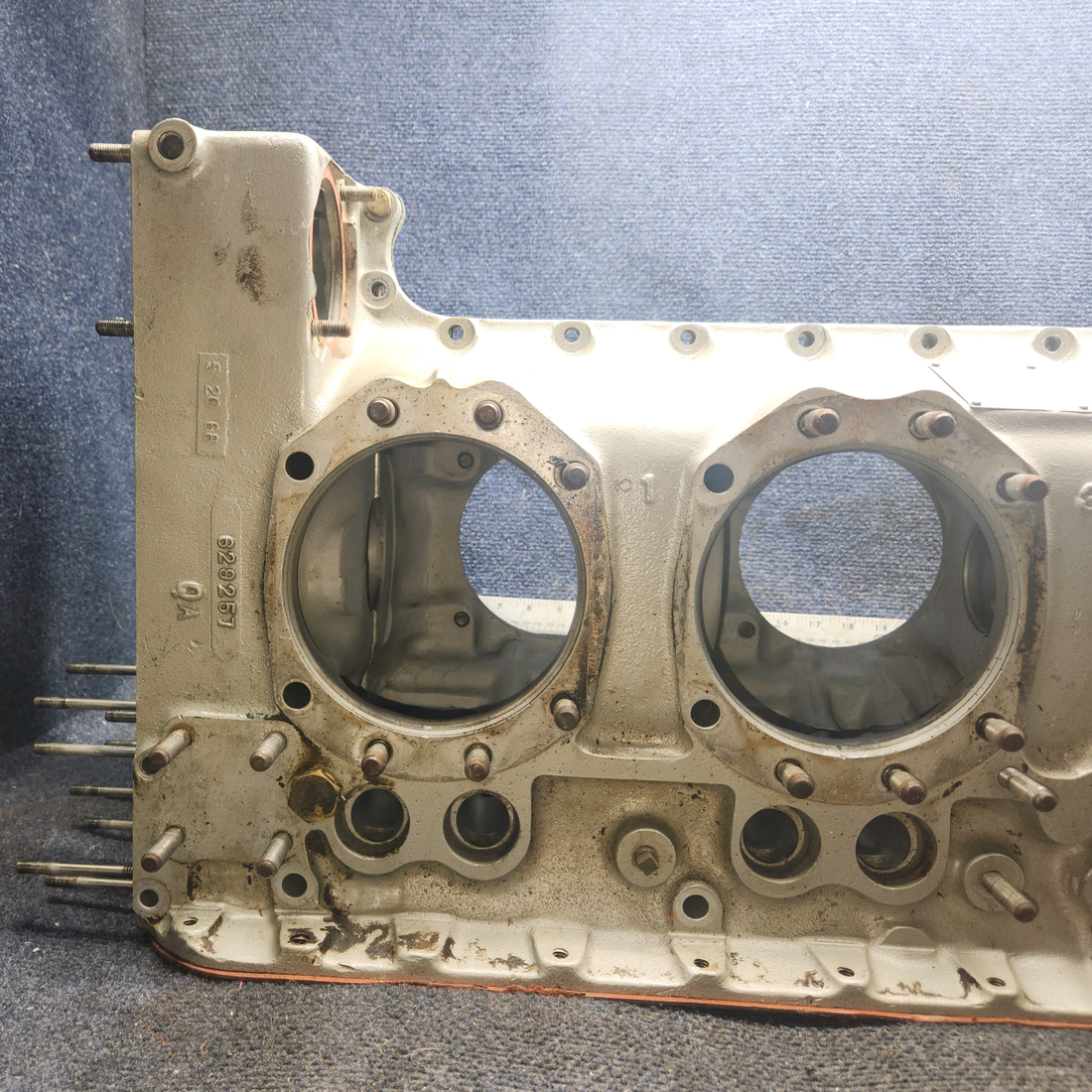 Used aircraft parts for sale, 642159A1 Continental O-470 Cessna 182G Crankcase