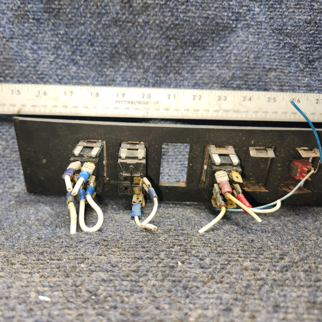 Used aircraft parts for sale, 1213364-3, 1213314-9 Cessna 182P Panel Assy with Switches