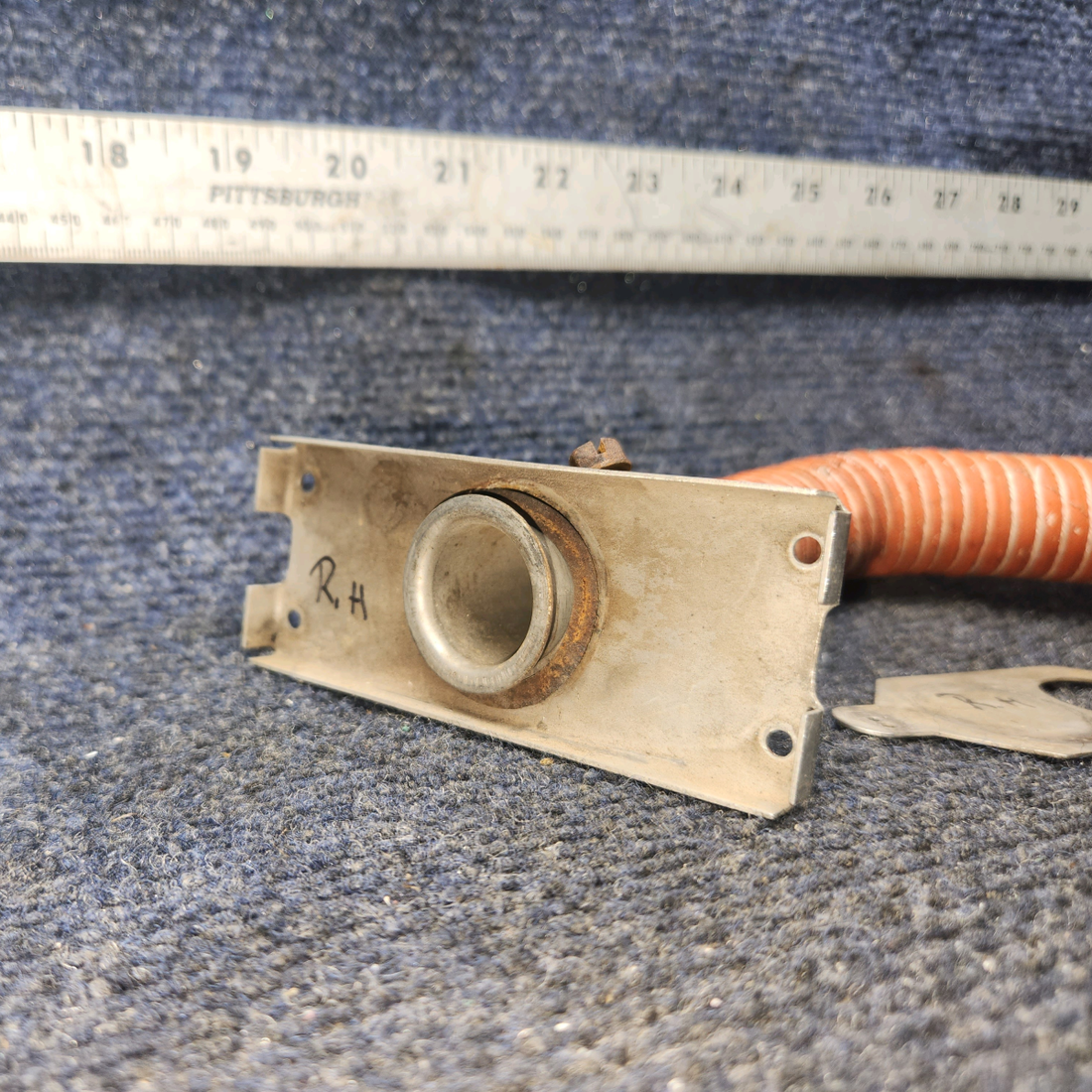 Used aircraft parts for sale, 69273-000 Piper PA28-140 Defroster Valve Housing