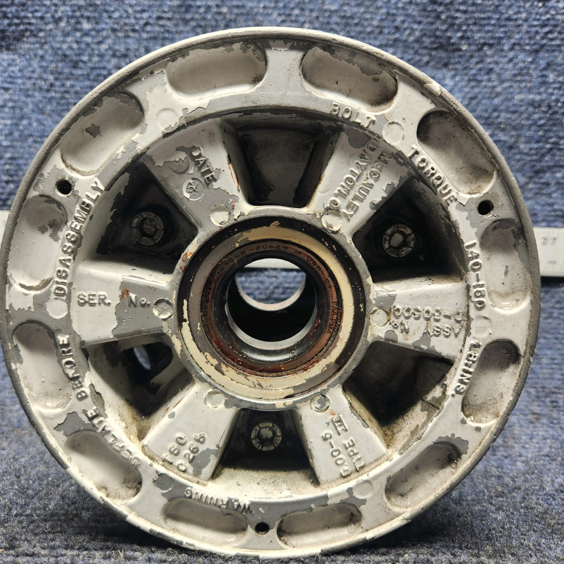 Used aircraft parts for sale, D-30500 McCauley 5.00-5 PIPER PA28-161 Warrior III MCCAULEY NOSE WHEEL ASSEMBLY 5.00-5