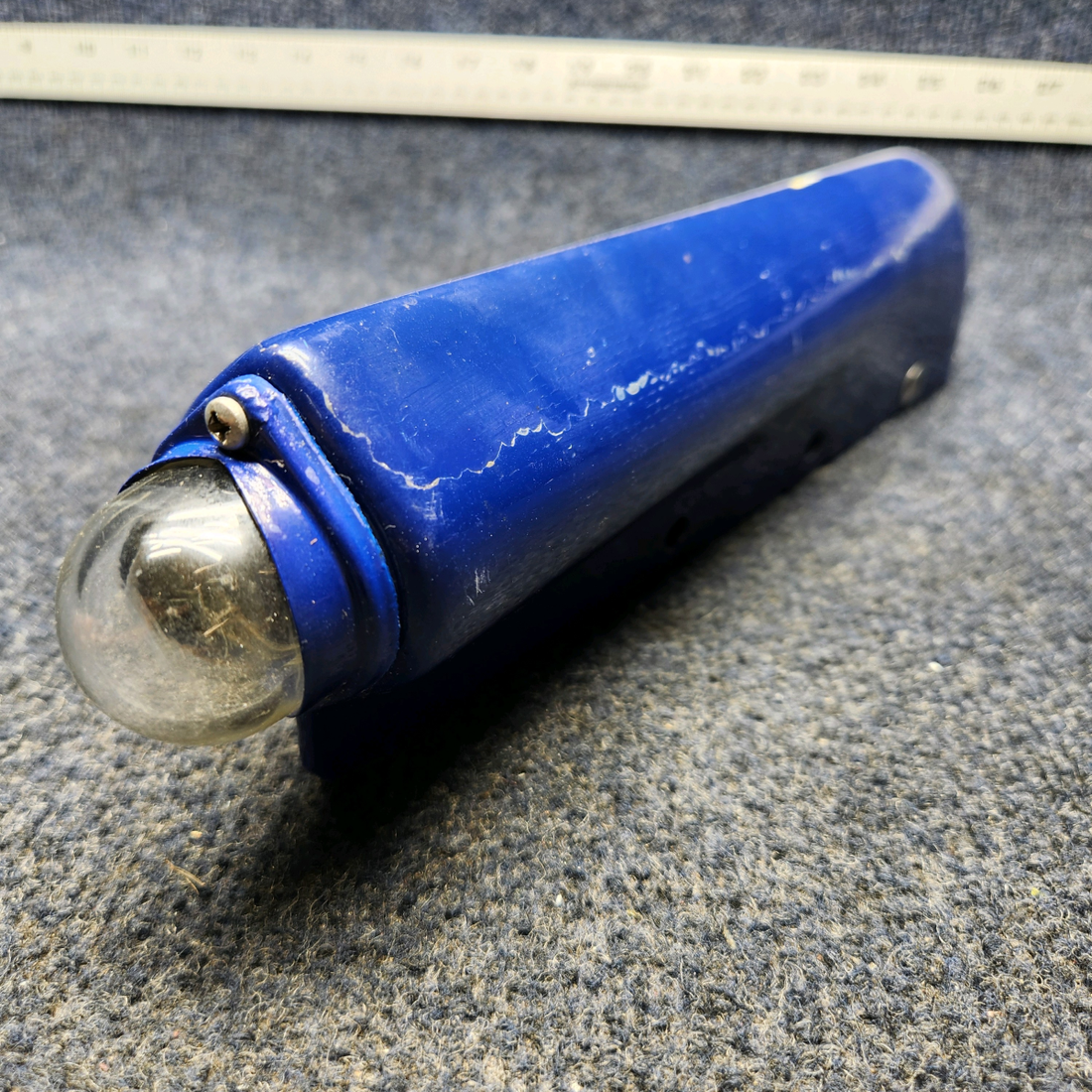 Used aircraft parts for sale, 63541-000 PIPER PA28-140 RUDDER TIP WITH TAIL LIGHT.