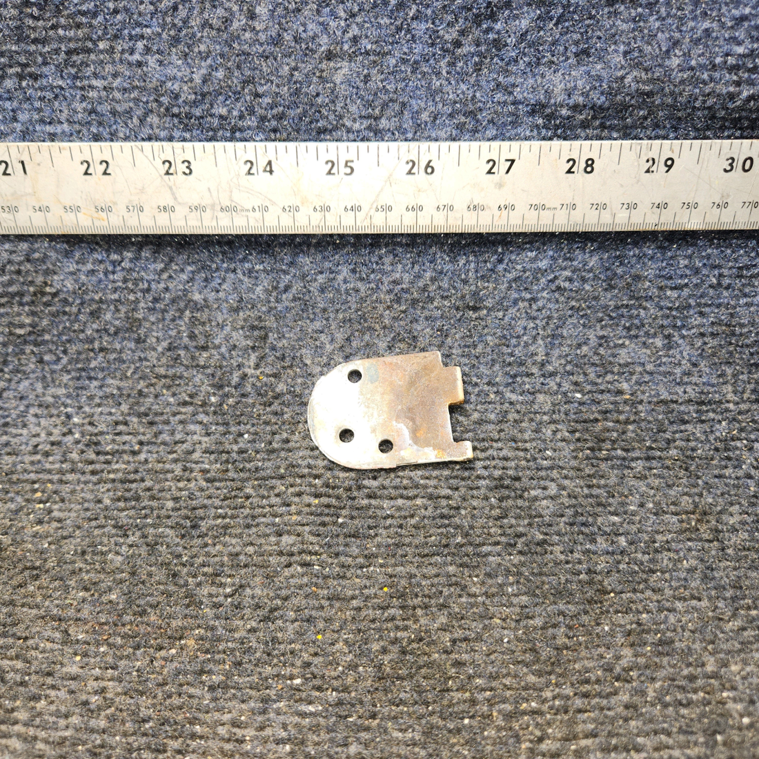 Used aircraft parts for sale, 0511237-1 Cessna C175 Hinge Half Assembly Upper - LH (Pilot Side)