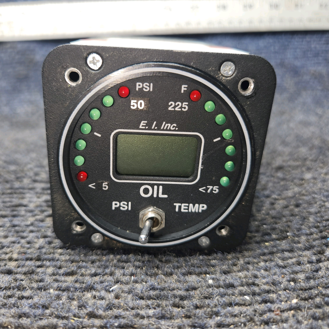 Used aircraft parts for sale, OPT-1 Electronics International Inc OPT-1 Cessna 172 Pressure & Temp Gauge