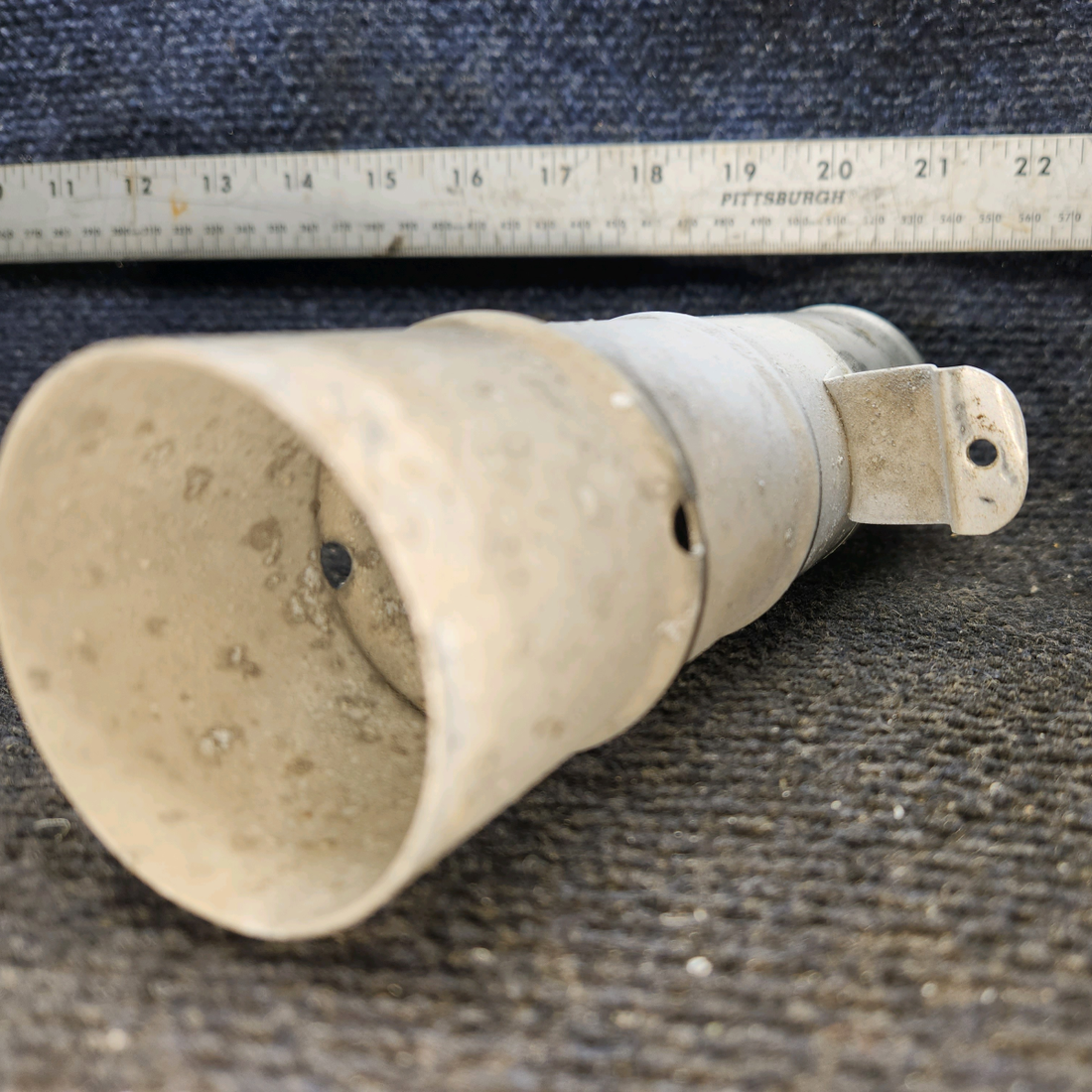 Used aircraft parts for sale, 0413163-9 Cessna 172E Tube Cabin Vent Assembly RH