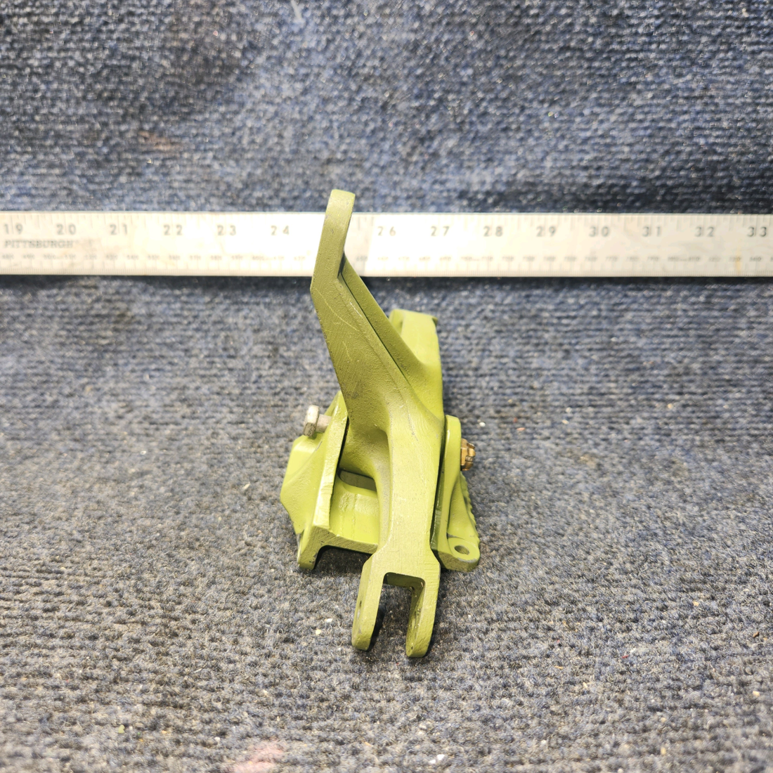 Used aircraft parts for sale, 35-524138-2 BEECHCRAFT 95-55B Rudder Pedal Bellcrank Assy  w/Base - RH