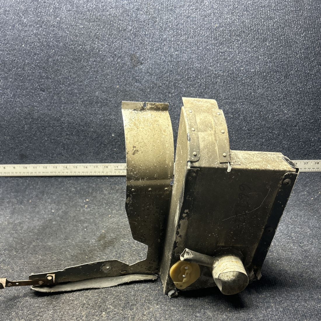 Used aircraft parts for sale, 66722-00 Lycoming O-320 REAR RIGHT BAFFLE