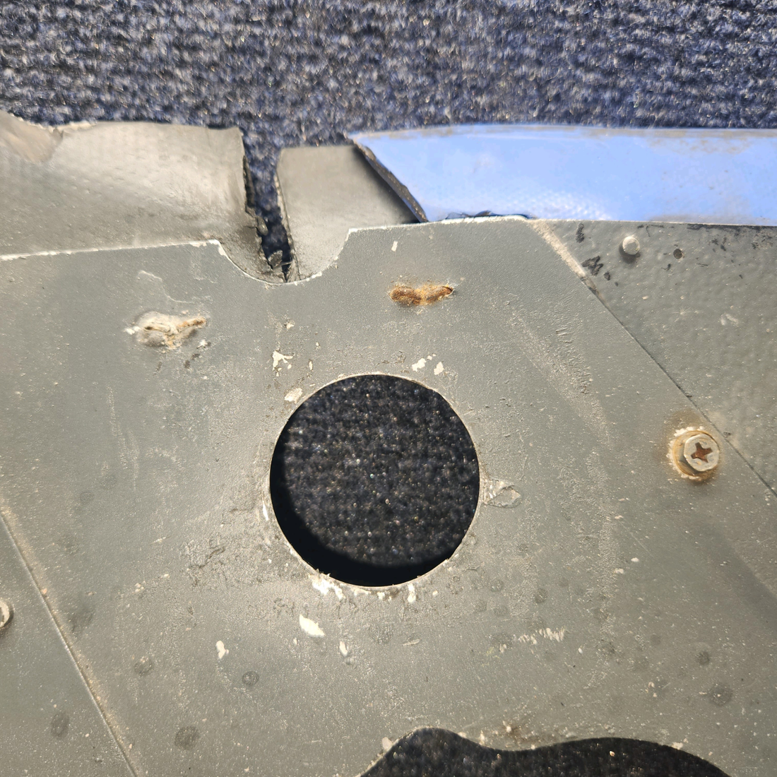 Used aircraft parts for sale, 2455039-4 Cessna C172RG MIC Baffle Assy - RH