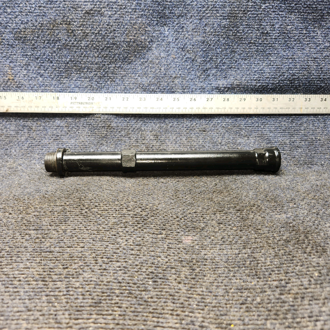 Used aircraft parts for sale, 75736 Lycoming O-320 Piper PA28-161 Oil Level Dipstick Tube – Length 12.25"
